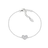 Bracciale Amen Donna Amore in Argento Zircone BRHBOBBZ - BRHBOBBZ